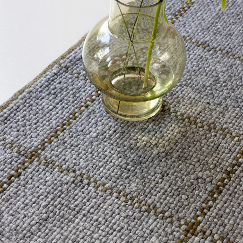 Craft Matter Check Flatweave Rugs 049104 by Brink and Campman